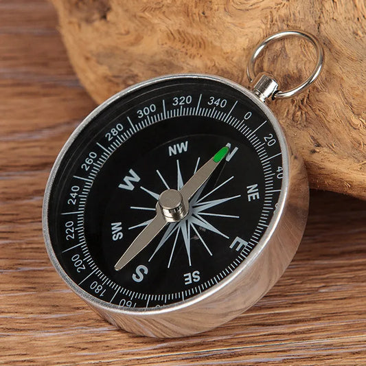 Portable gift metal travel compass