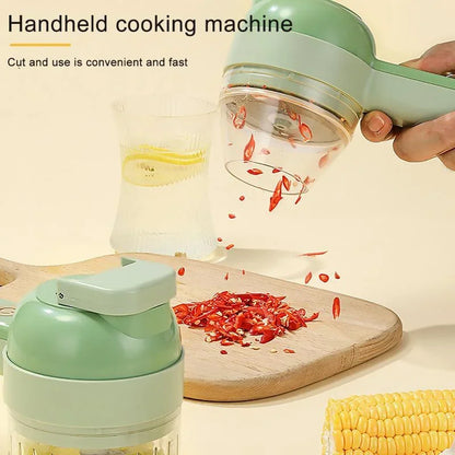 4 in1 multifunctional electric vegetable cutter