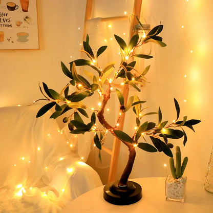 LED tree-shaped lights