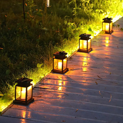 Lanterns solar garden LED decorative lights
