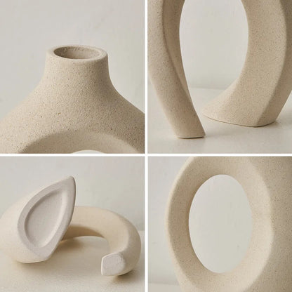 Vase en céramique nordique