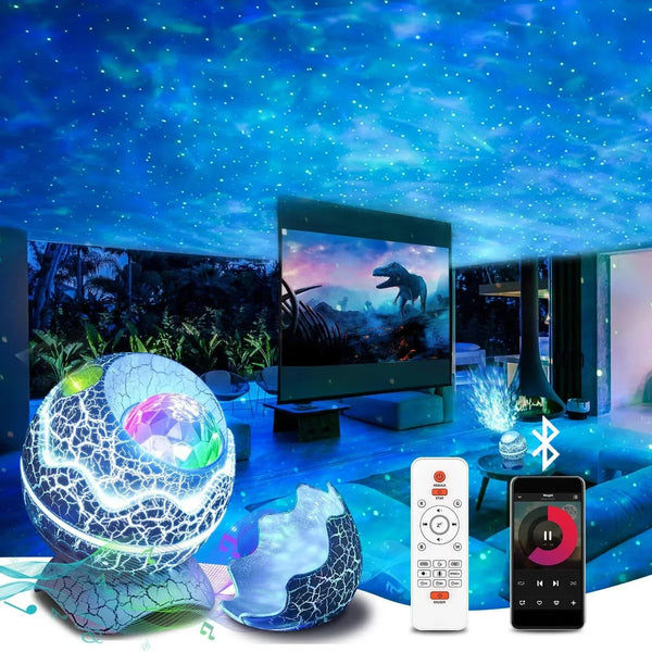 Starry Projector night light: dinosaur egg