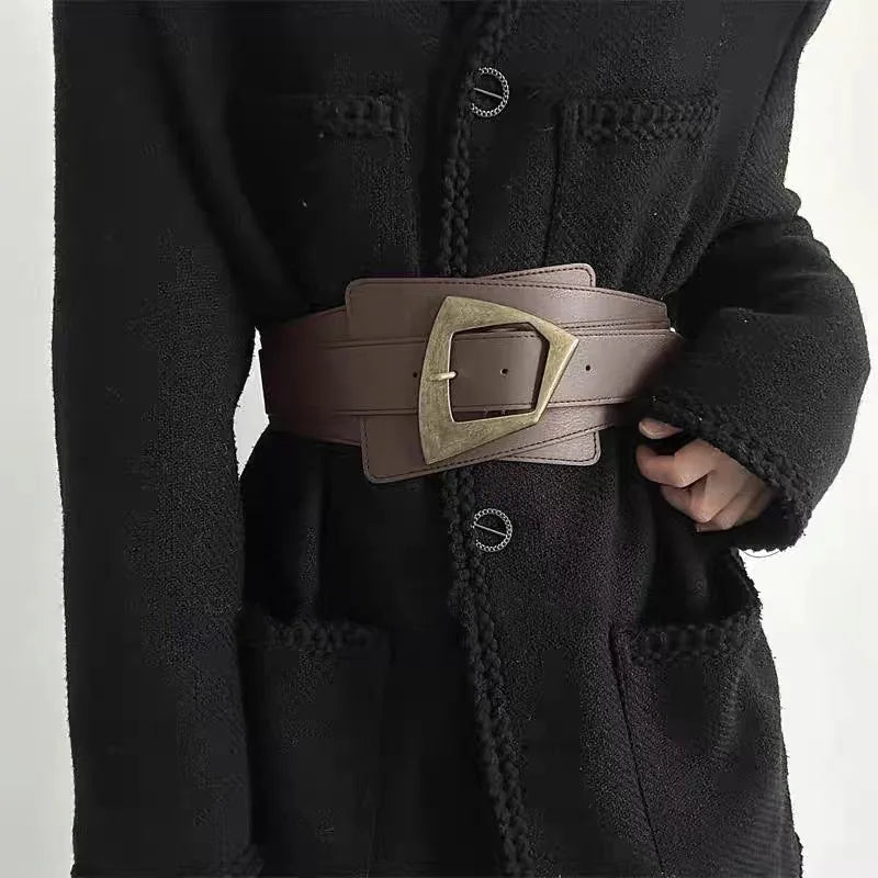 Women’s Elastic Wide Belt