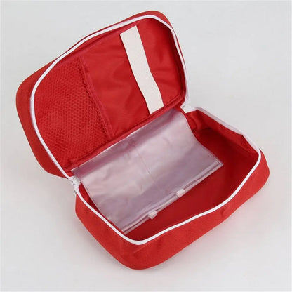 กระเป๋าเก็บของแบบพกพา First Aid Emergency Medicine BAG outdoor pill survival Organizer Emergency kits Package Travel Accessories