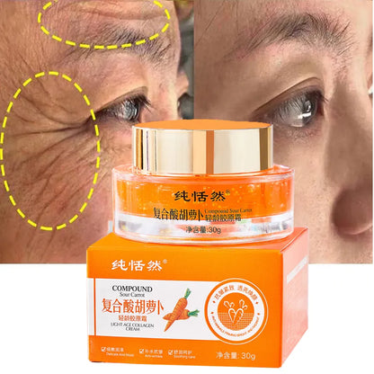 Carrot serum moisturizing remove dryness fine lines whitening brighten Face Anti-Aging Essence