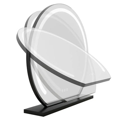 Скандинавское зеркало для макияжа Art Led Нерегулярный дизайн Зеркало для макияжа Лунный туалетный столик Espejos Pared Украшение для гостиной аксессуары