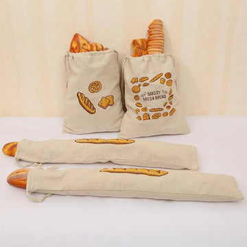 Linen Bread Storage Bag