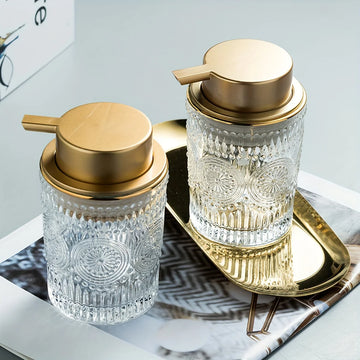 Glass Foam Soap Dispenser