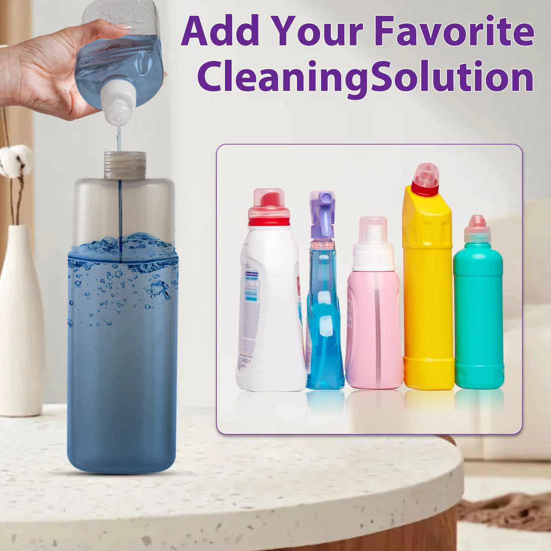 Spray Floor Mop Set