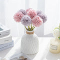 Artificial ball chrysanthemum dandelion branch Nanag store