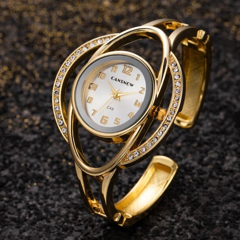 Women Steel Bracelet Watch