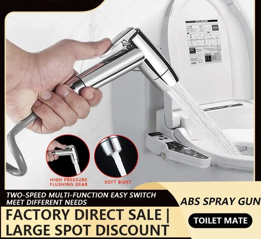 håndholdt dusj toalett sprøyte tilbehør bad høytrykks sprøytepistol bidet tappekran