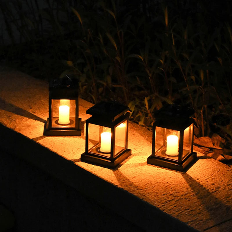 Lanterns solar garden LED decorative lights