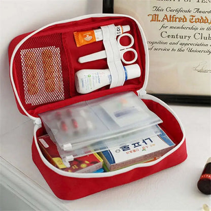 Портативна сумка для зберігання Перша допомога Сумка для екстреної медицини Таблетки на відкритому повітрі Органайзер для виживання Аварійні набори Пакет Аксесуари для подорожей