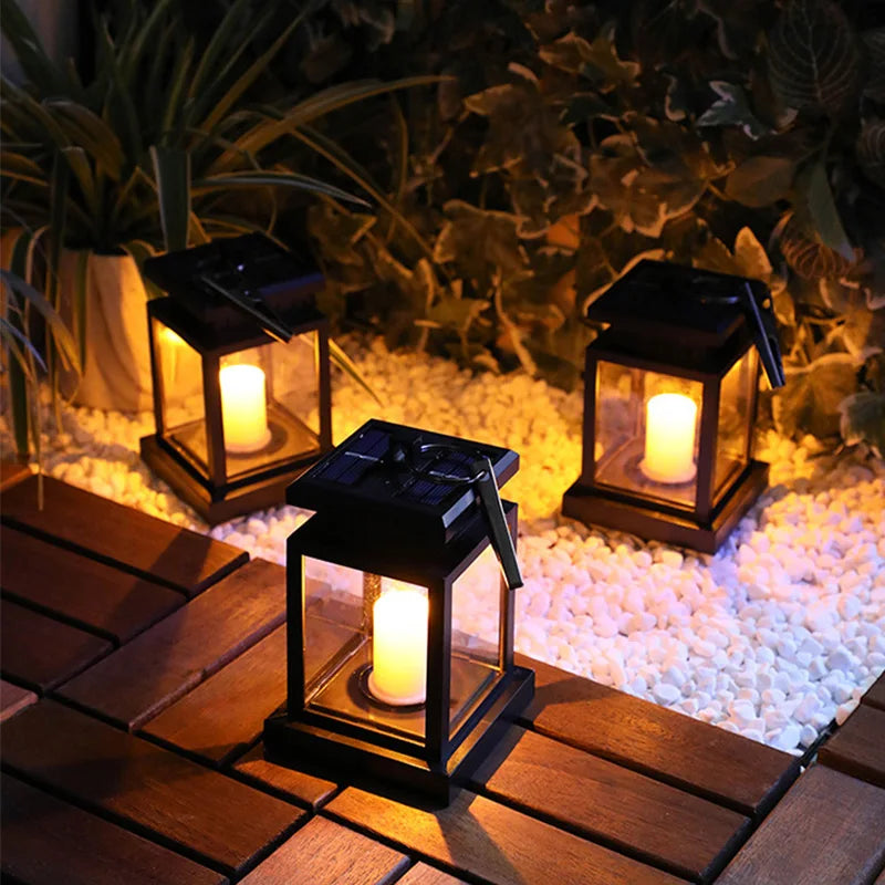 Lanterns solar garden LED decorative lights