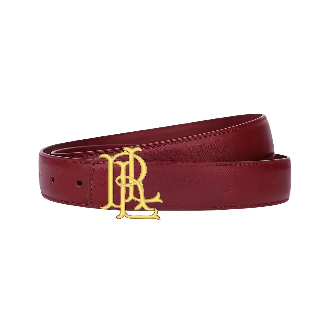 Women Gold Letter Belt