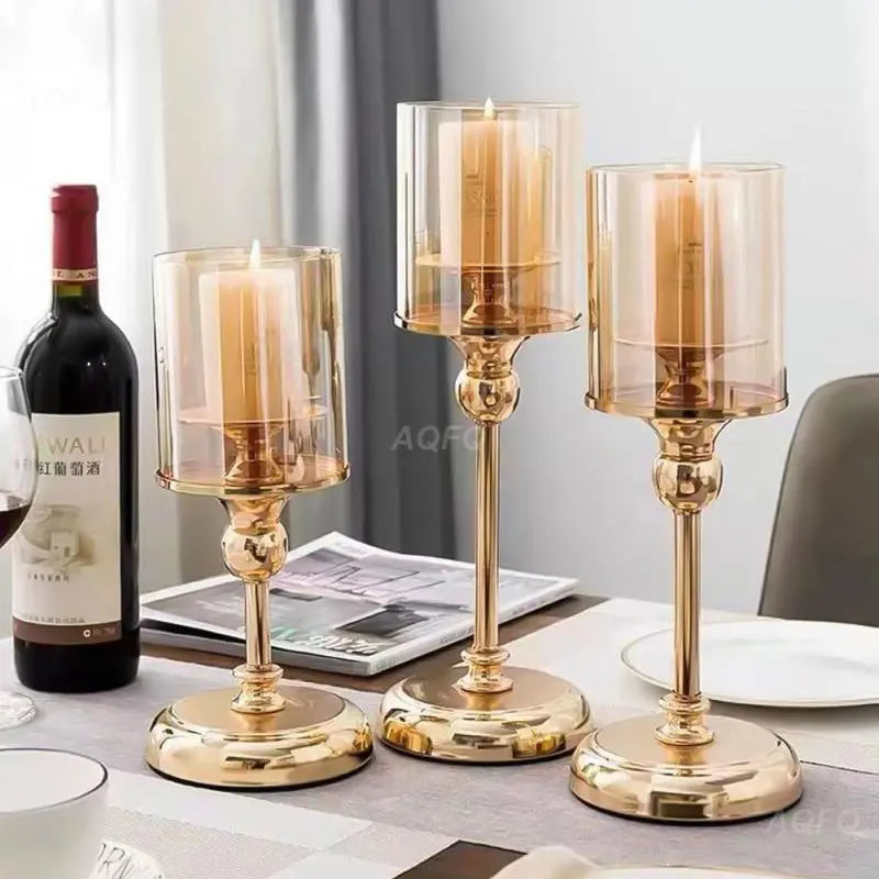 Luxury Classic Metal Candle Holders - Nanag store