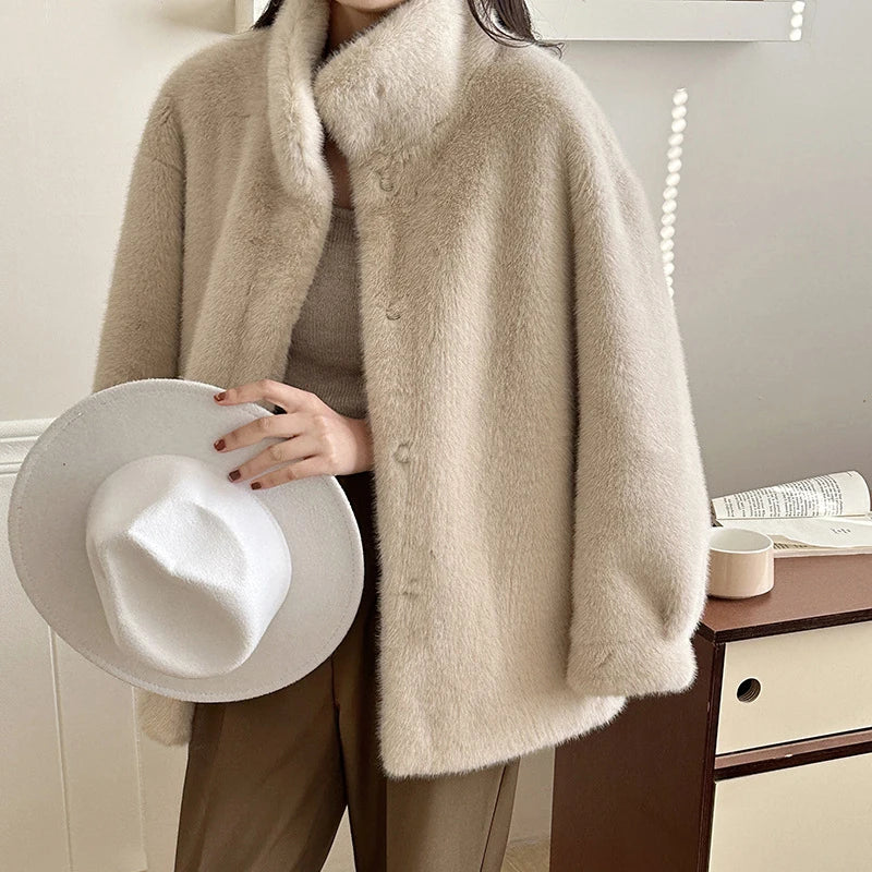 Women’s Winter Fur Jacket