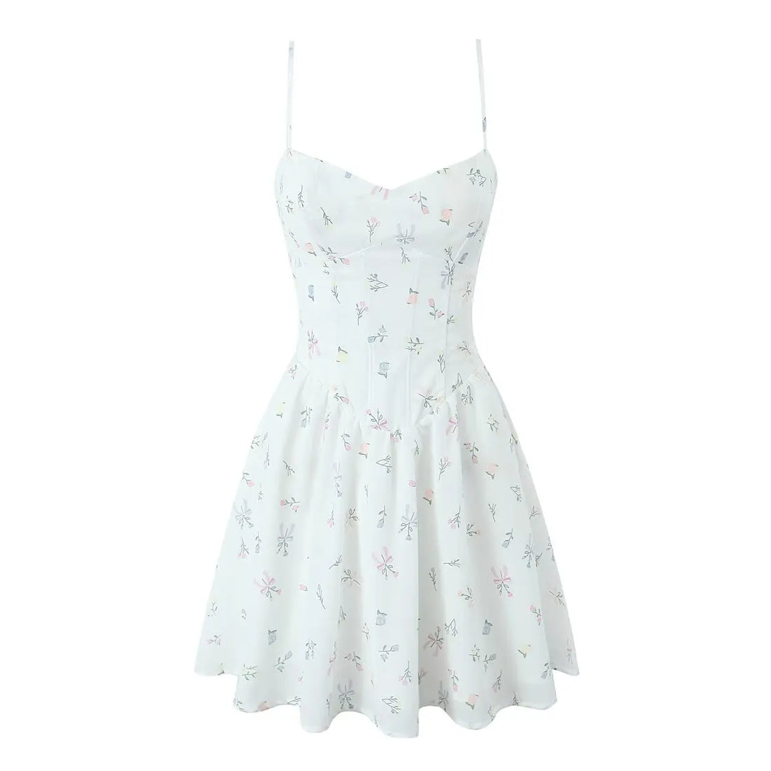Women Fit Flare Mini Dress