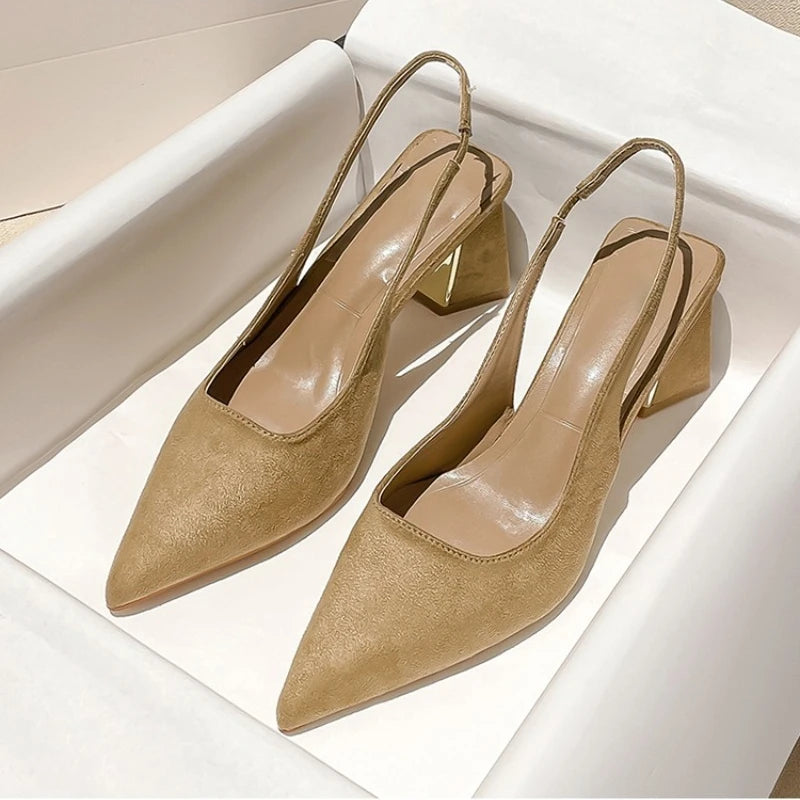 Women Pointed Heel Pumps