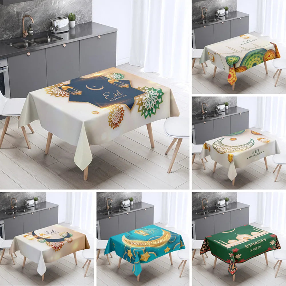 Islamic party home decor: Ramadan tablecloth