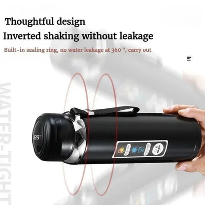 1.5L 316 stainless steel water bottle with intelligent temperature