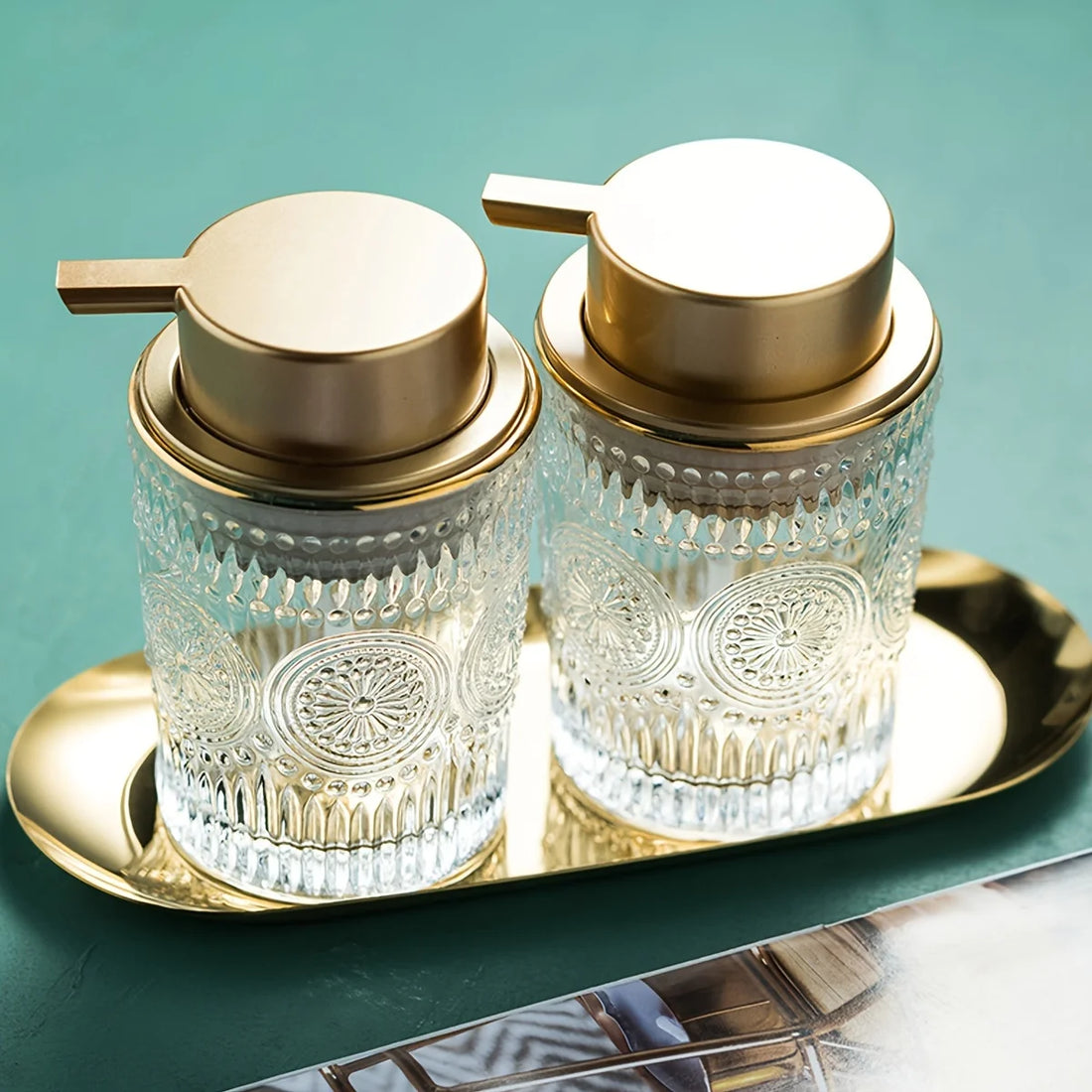 Glass Foam Soap Dispenser
