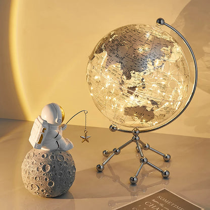 Luxurious light transparent globe