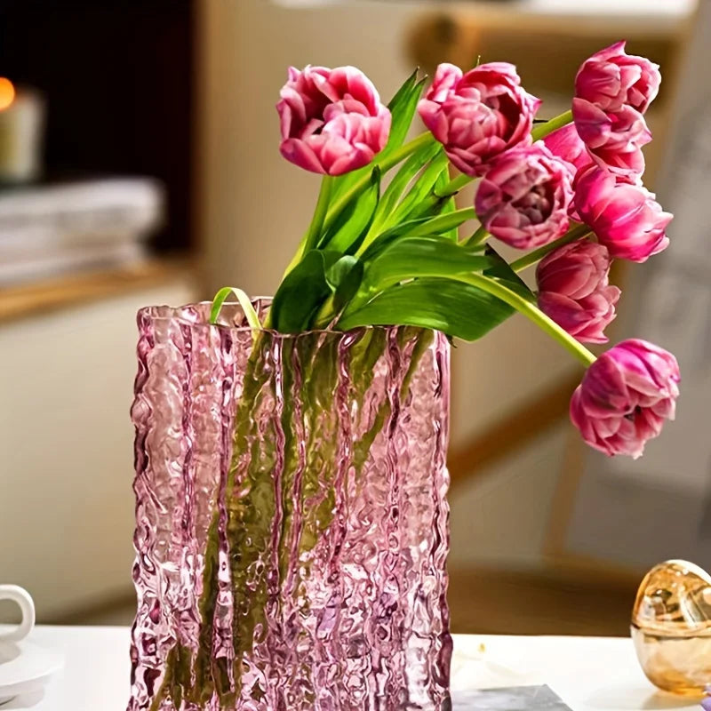 Transparent design vase