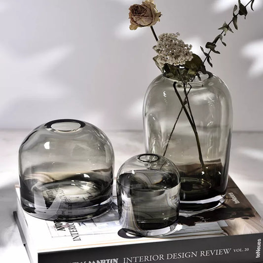 European creative style simple vase glass flower