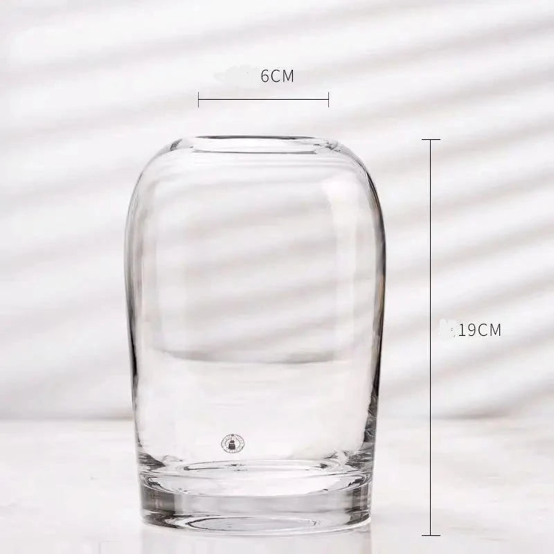 European creative style simple vase glass flower