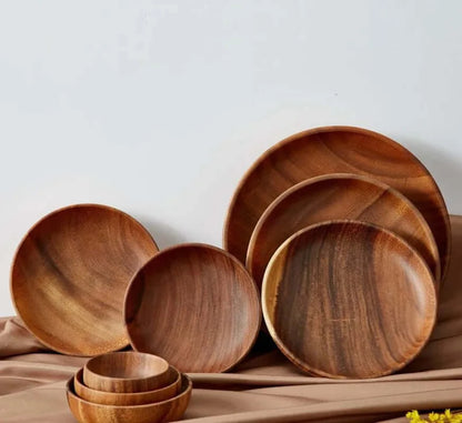 1pc wooden  plate