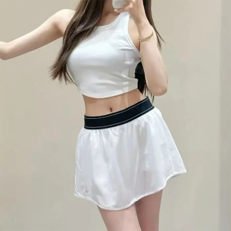 Women Yoga Skirt Set
