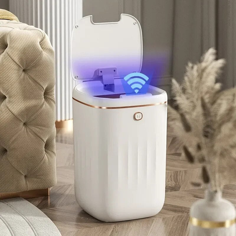 Smart Trash Bin with UV Light Automatic Sensor 20L Nanag store