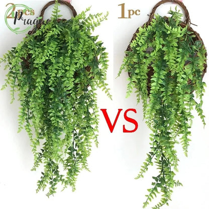 90 cm Hanging Plastic Persian Fern Leaves Vines Room Decor Nanag store