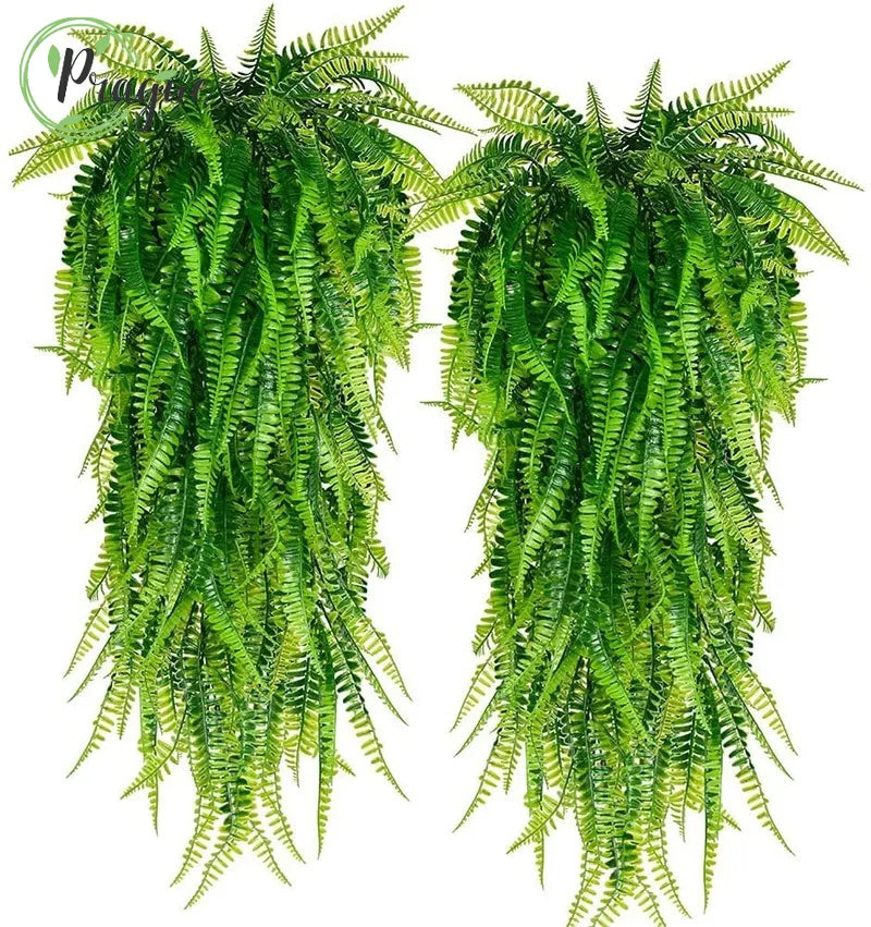 90 cm Hanging Plastic Persian Fern Leaves Vines Room Decor Nanag store