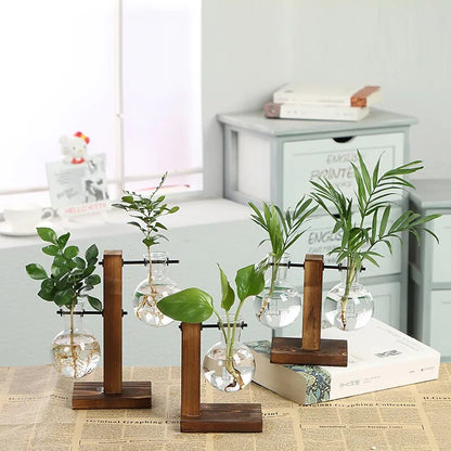 植物、泡、花瓶、ダイニングテーブル、オフィスの装飾