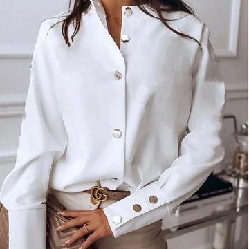 Women Loose Office Shirt