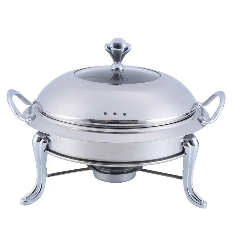 Stainless steel mini hotpot set