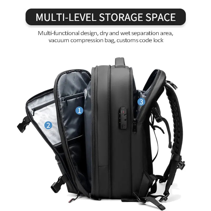 New men's travel backpack