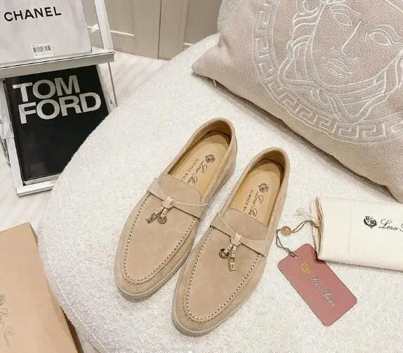 Unisex Leather Loafers Shoes