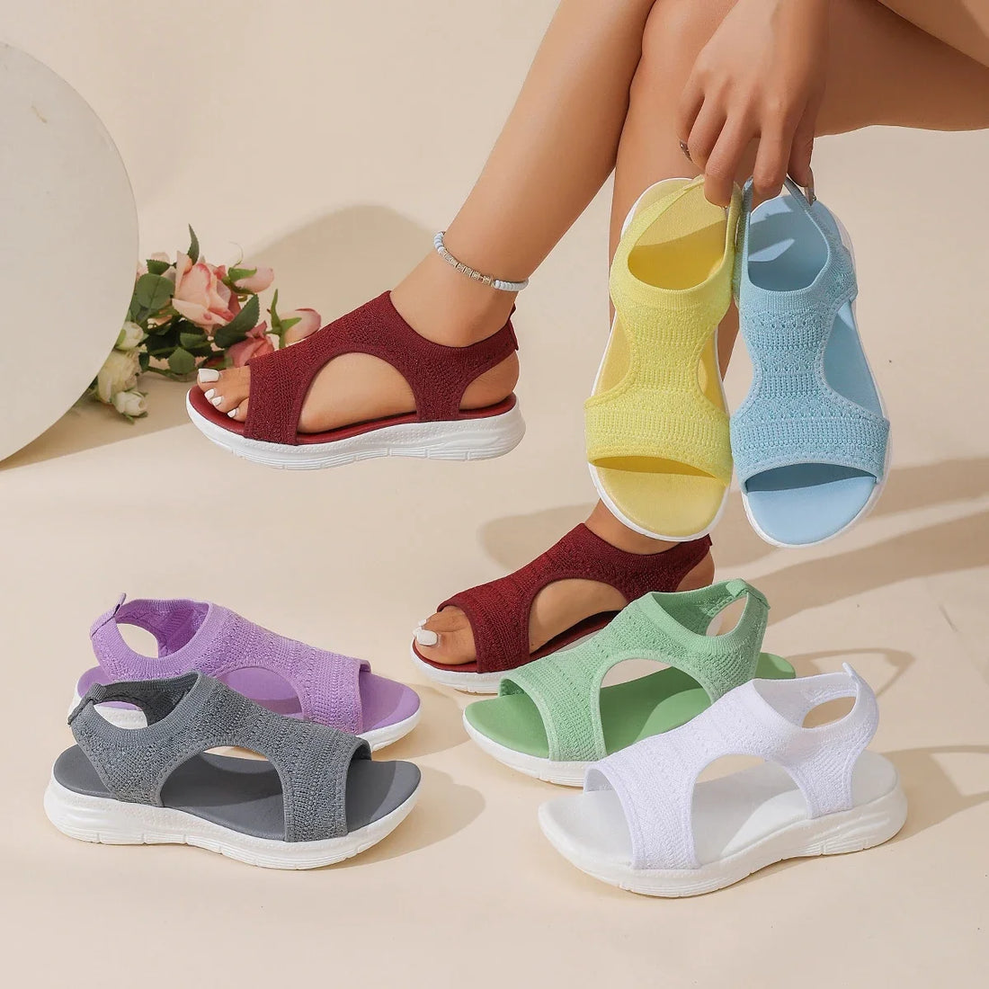 Women Wedge Sport Sandals