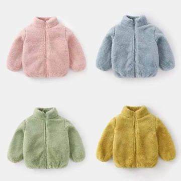 Children Plush Winter Coat
