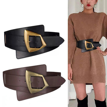 Women’s Elastic Wide Belt