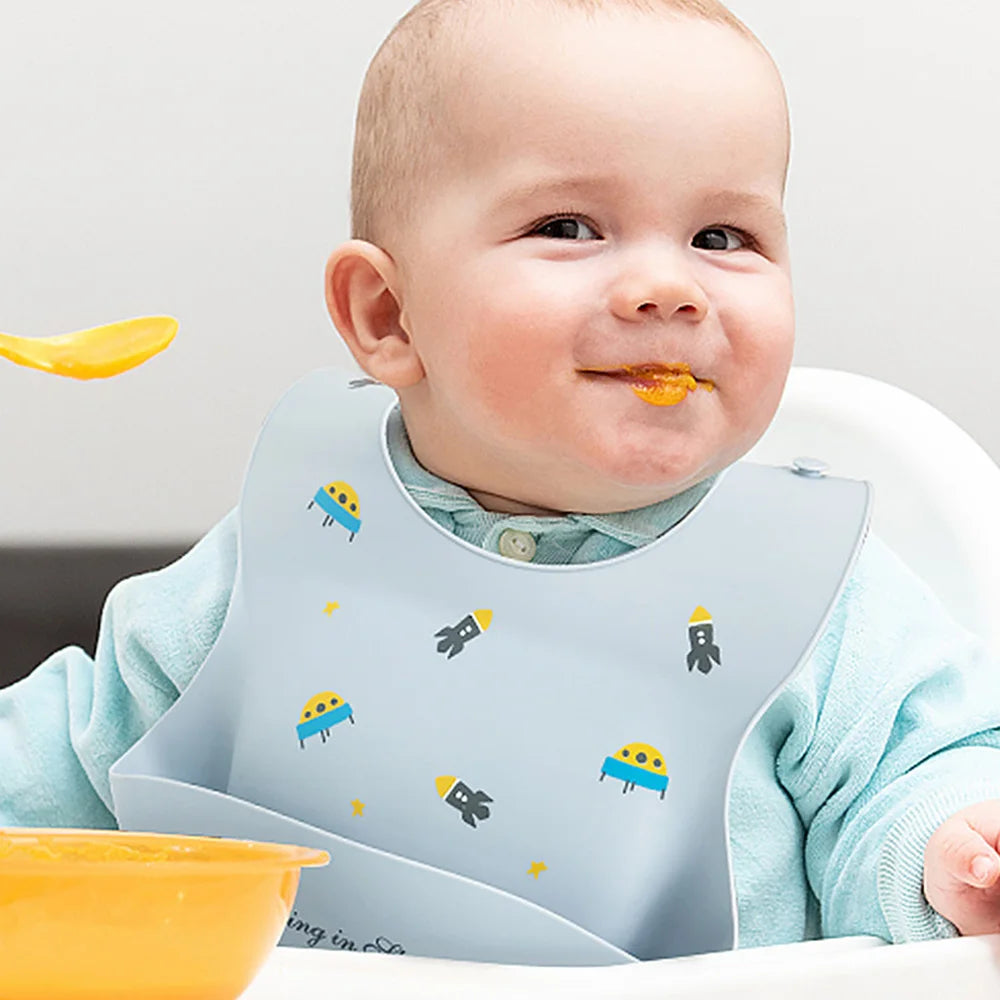 Silicone Baby Feeding Bib