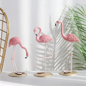 3style resin flamingo statue modern simulation animal statue