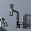 Intelligent digital pull-out basin faucet with temperature digital display rotation Nanag store