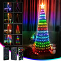 Outdoor Christmas decoration intelligent point control string lights Nanag store