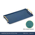 Light Luxury Household Rectangular Tray Nanag store